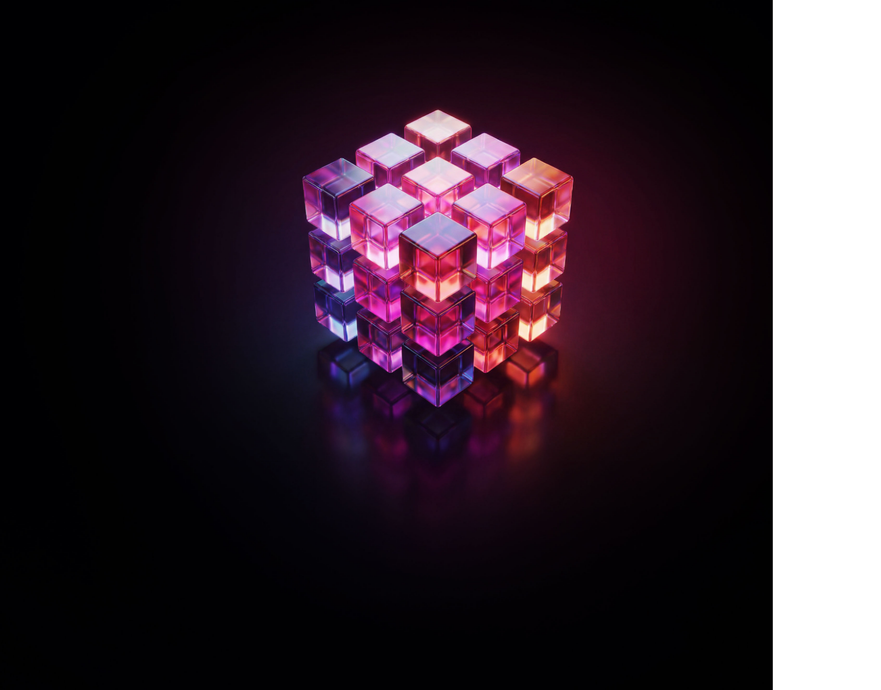 Cube in Action Background